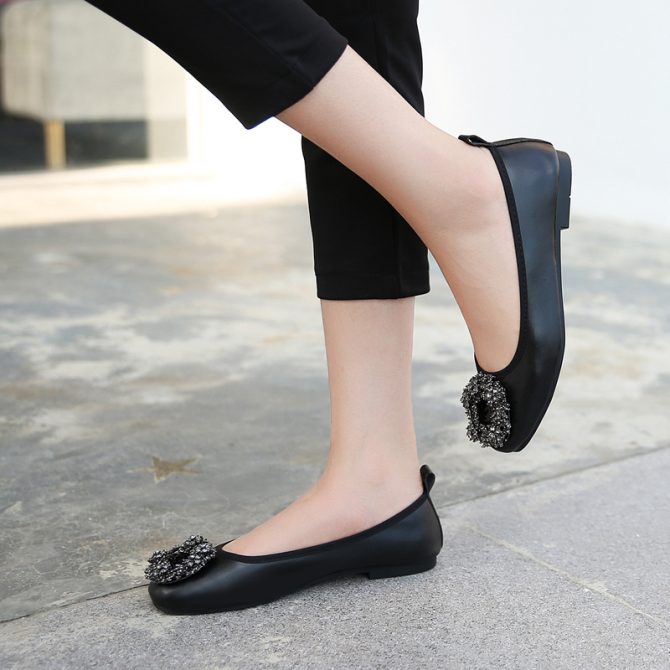 Women's leather boots EG010 - 图片 4